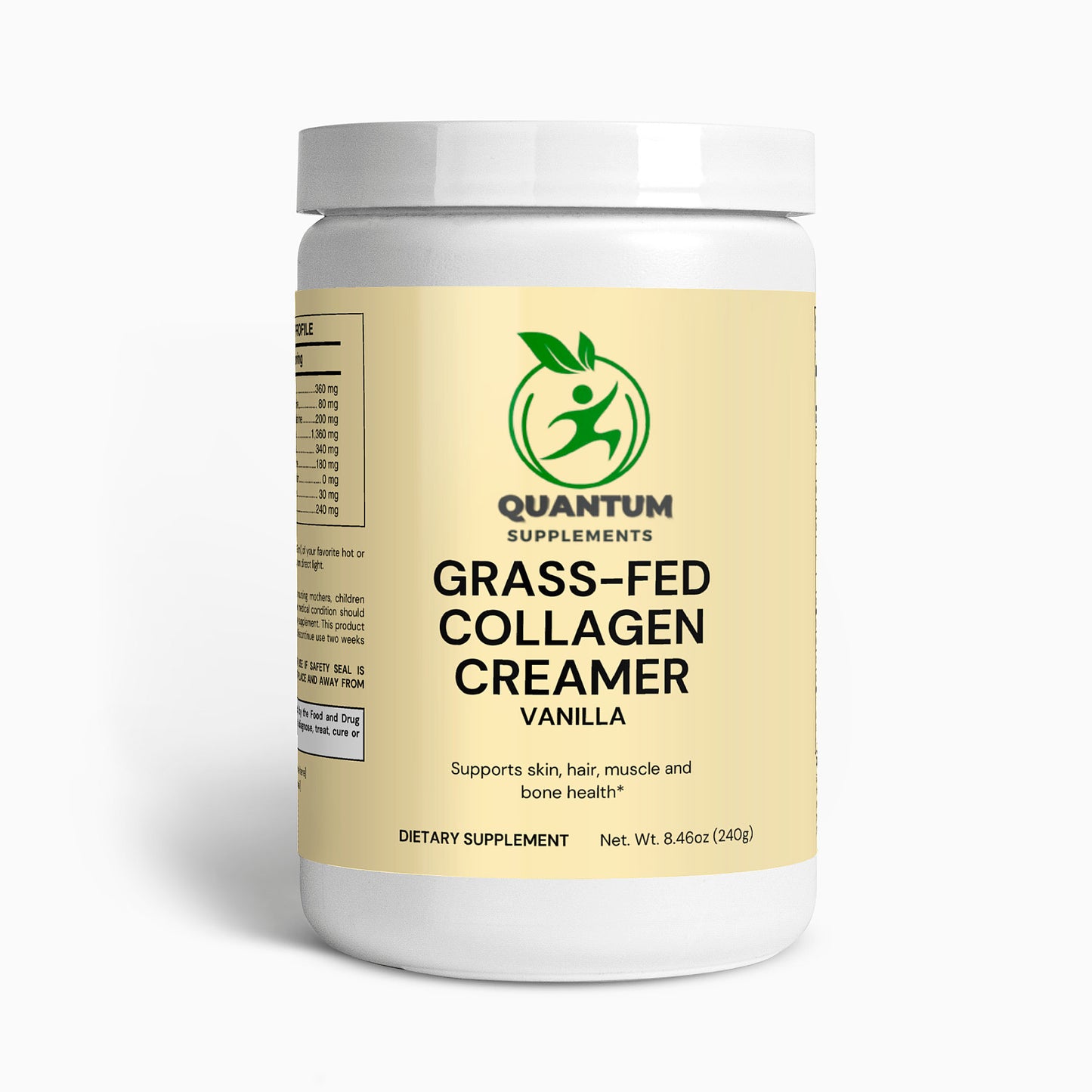 Grass-Fed Collagen Creamer (Vanilla)