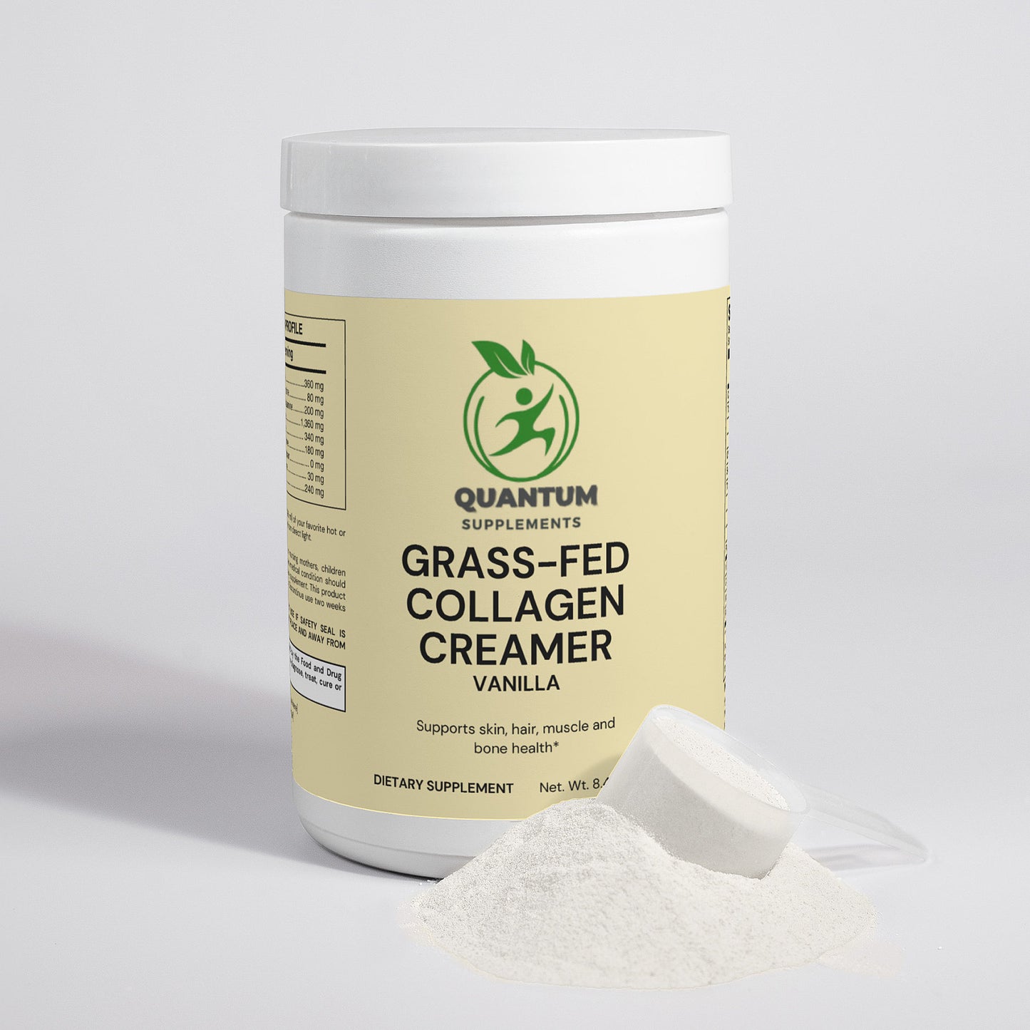 Grass-Fed Collagen Creamer (Vanilla)
