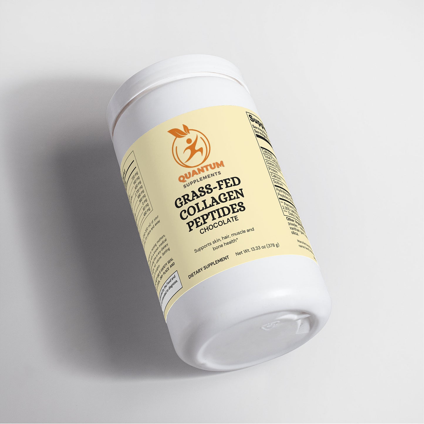 Grass-Fed Collagen Peptides Powder (Chocolate)